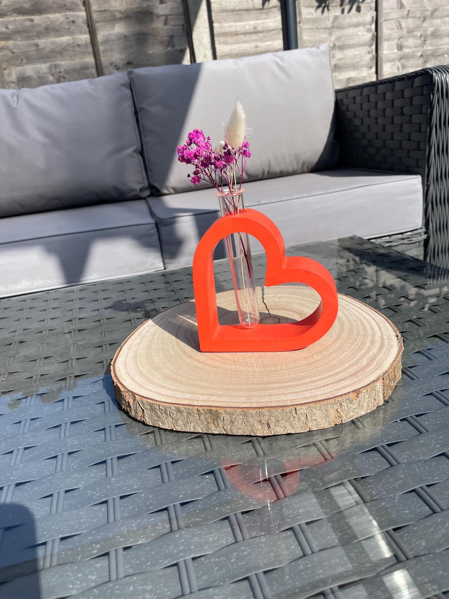 Small Vase Modern Home Decor | Handmade Vase | Jesmonite Vase