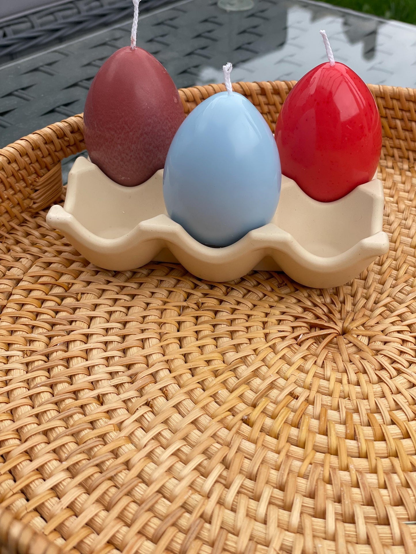 Jesmonite Egg Tray | Decorative Eggs Holder | Kitchen Accessories | Modern decor
