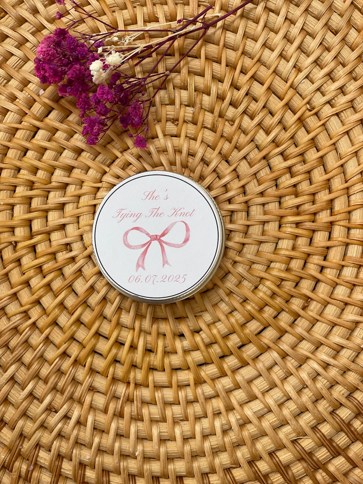 Personalised Bridal Shower Favors - Small Candle Favour | Hen Do Party | She’s tying the knot | Last Rodeo | Pearls and Prosecco