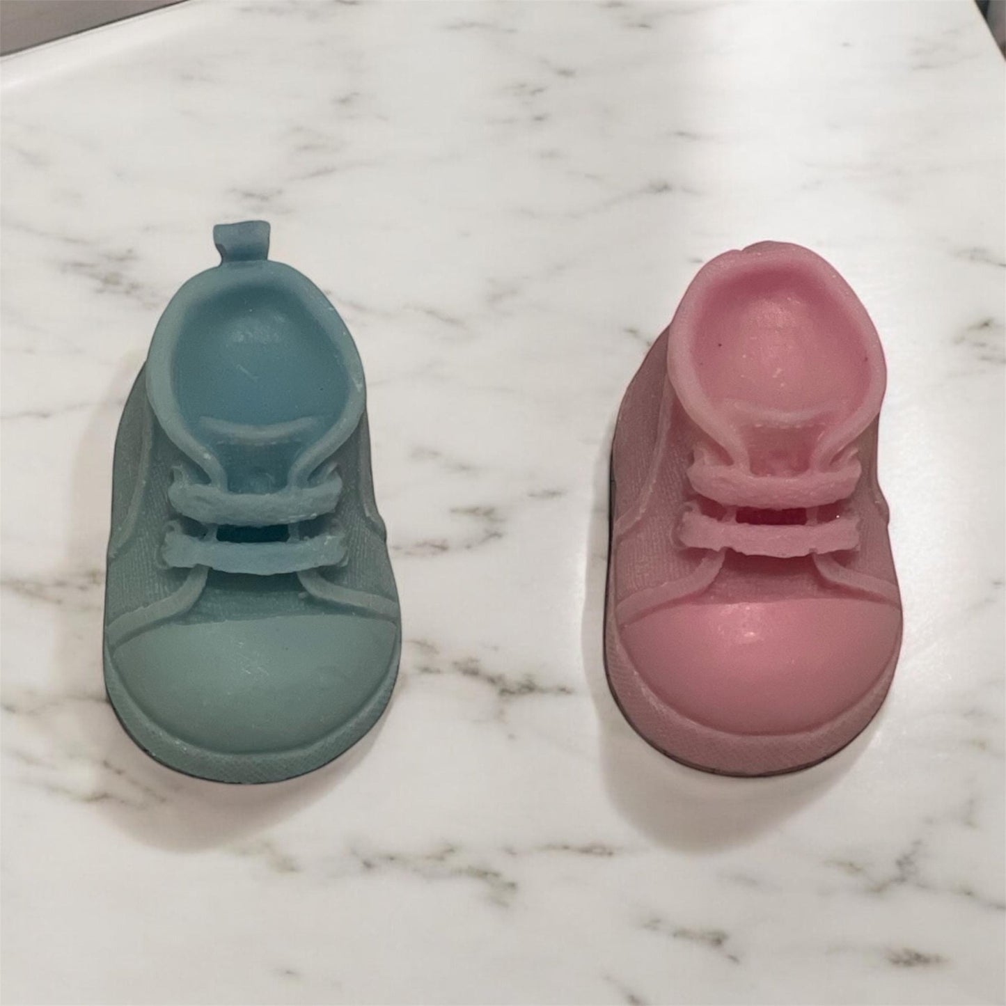Personalised Baby Shower Favours - Mini Baby Shoe Wax Melt | Thank You for coming gift