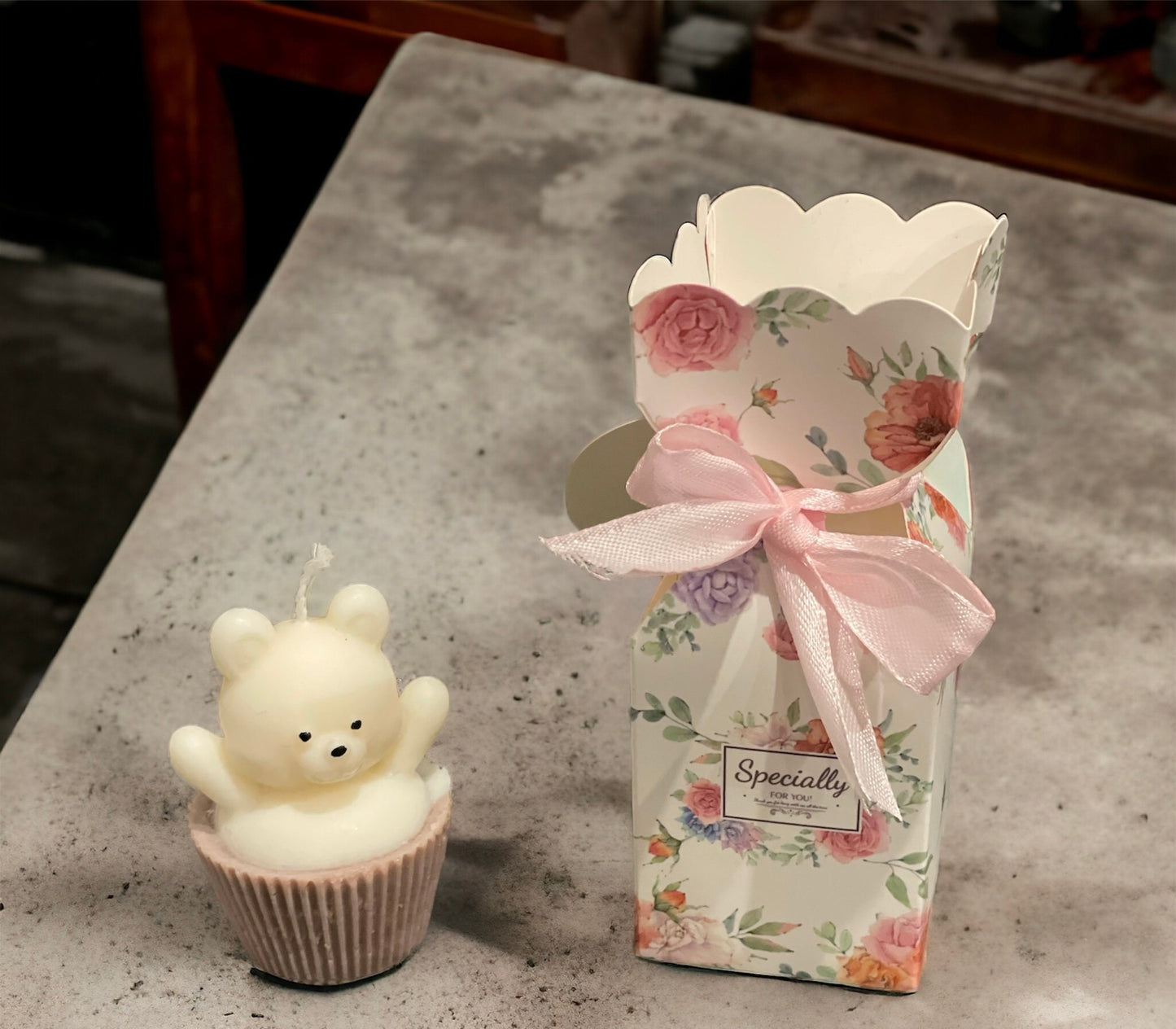 Baby Shower Favours | Wedding decoration | Party Favours | Personalised gift | Mini Muffin Teddy