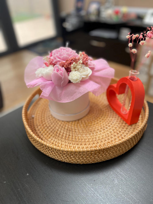 Bouquet Of Scented Soy Wax Candles |Flowers Bouquet Gift | Scented Candles Flowers | Soy Wax Flowers Bouquet