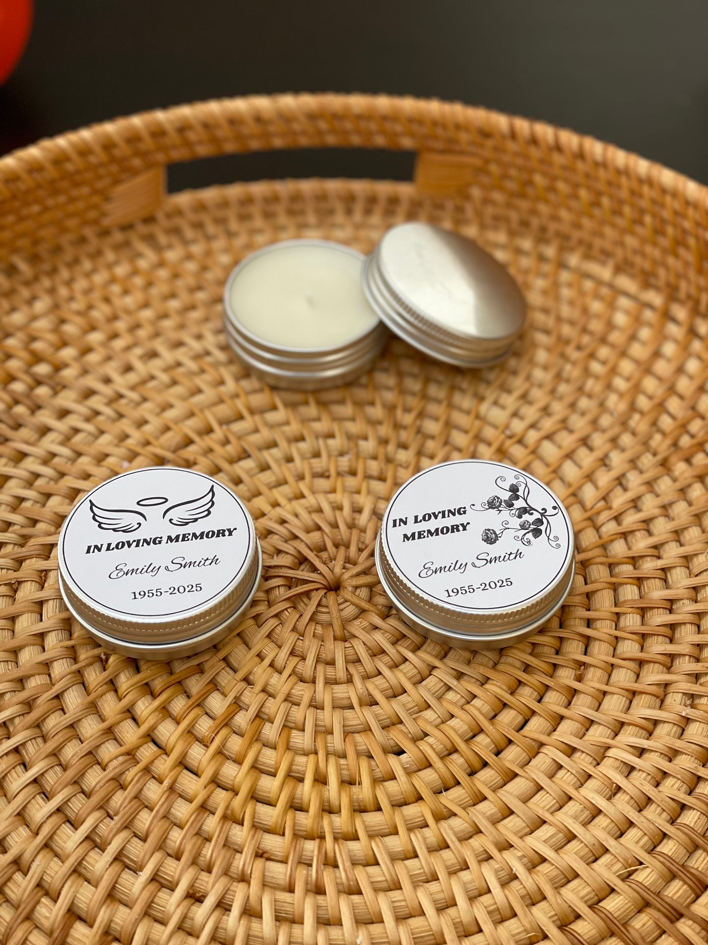 In Loving Memory Candle | Bulk Funeral Gift Candle | Memorial Gifts for Funerals | Celebration of life