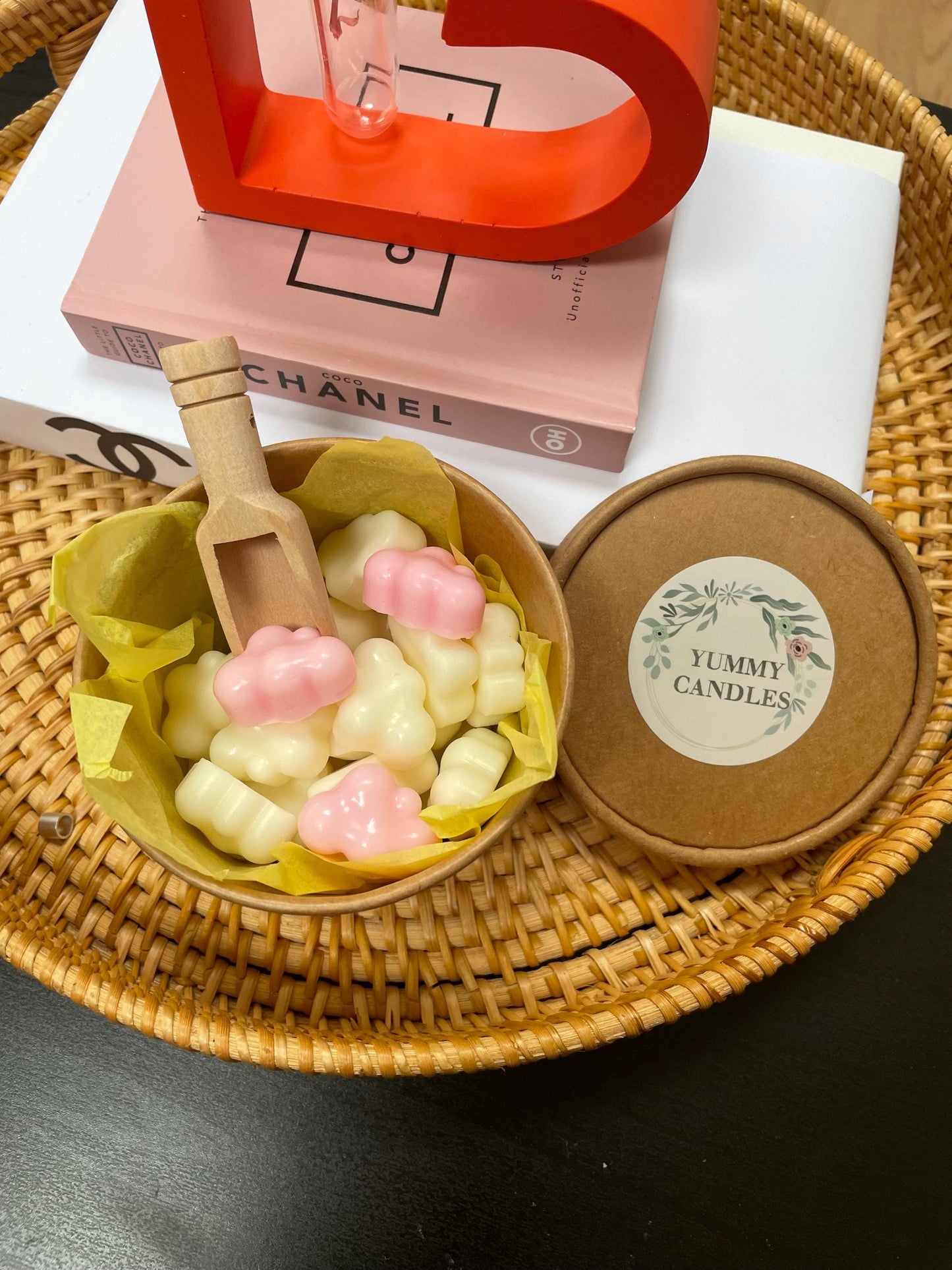 Scoopies scented wax melt - Clouds wax melts various colours and scents | Soy wax melts 100g
