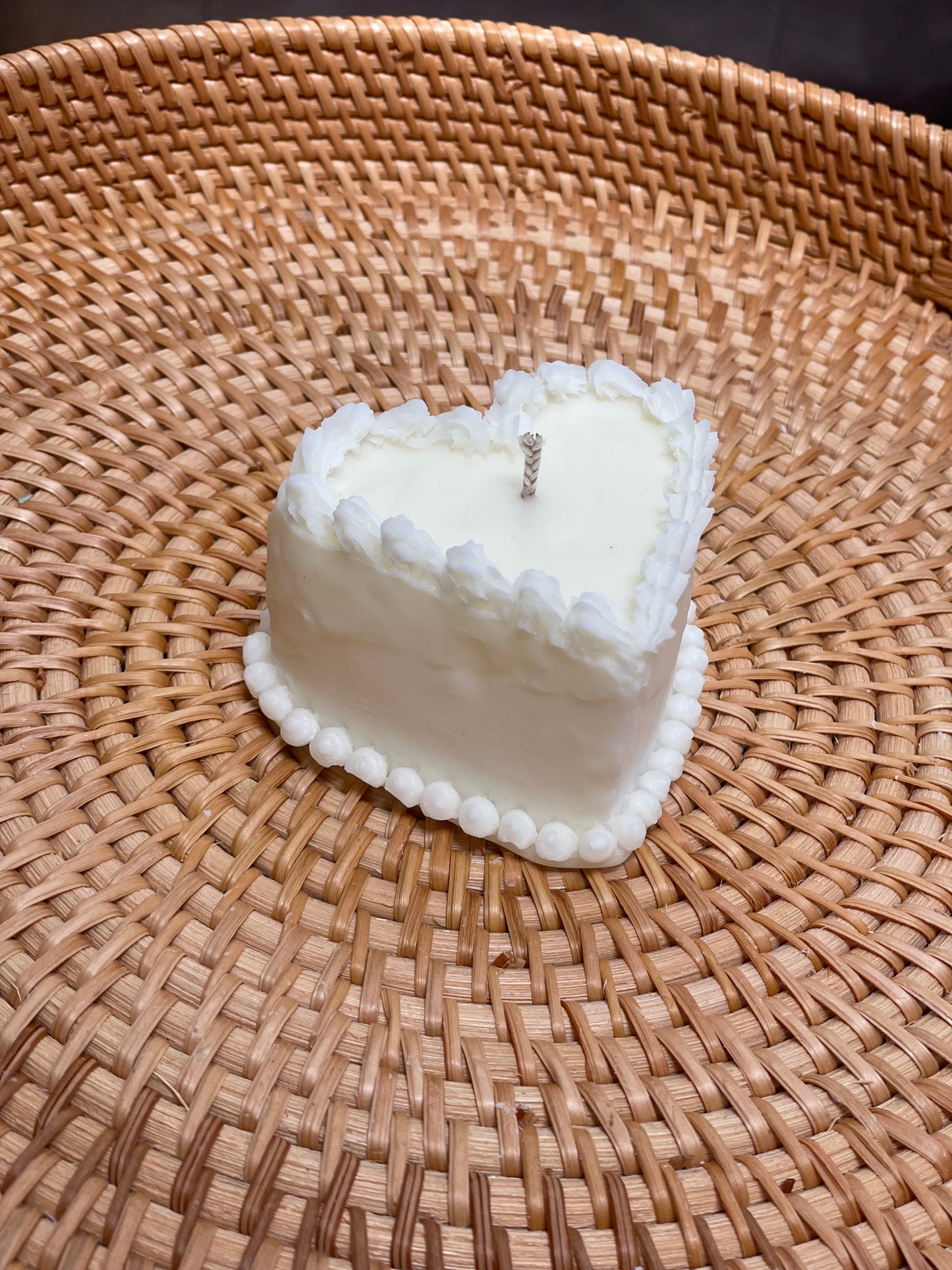 Heart Cake Candle | Birthday Cake Candle