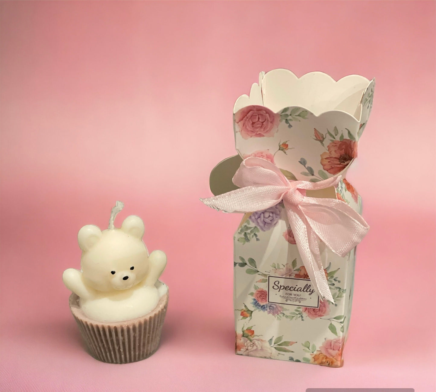 Baby Shower Favours | Wedding decoration | Party Favours | Personalised gift | Mini Muffin Teddy