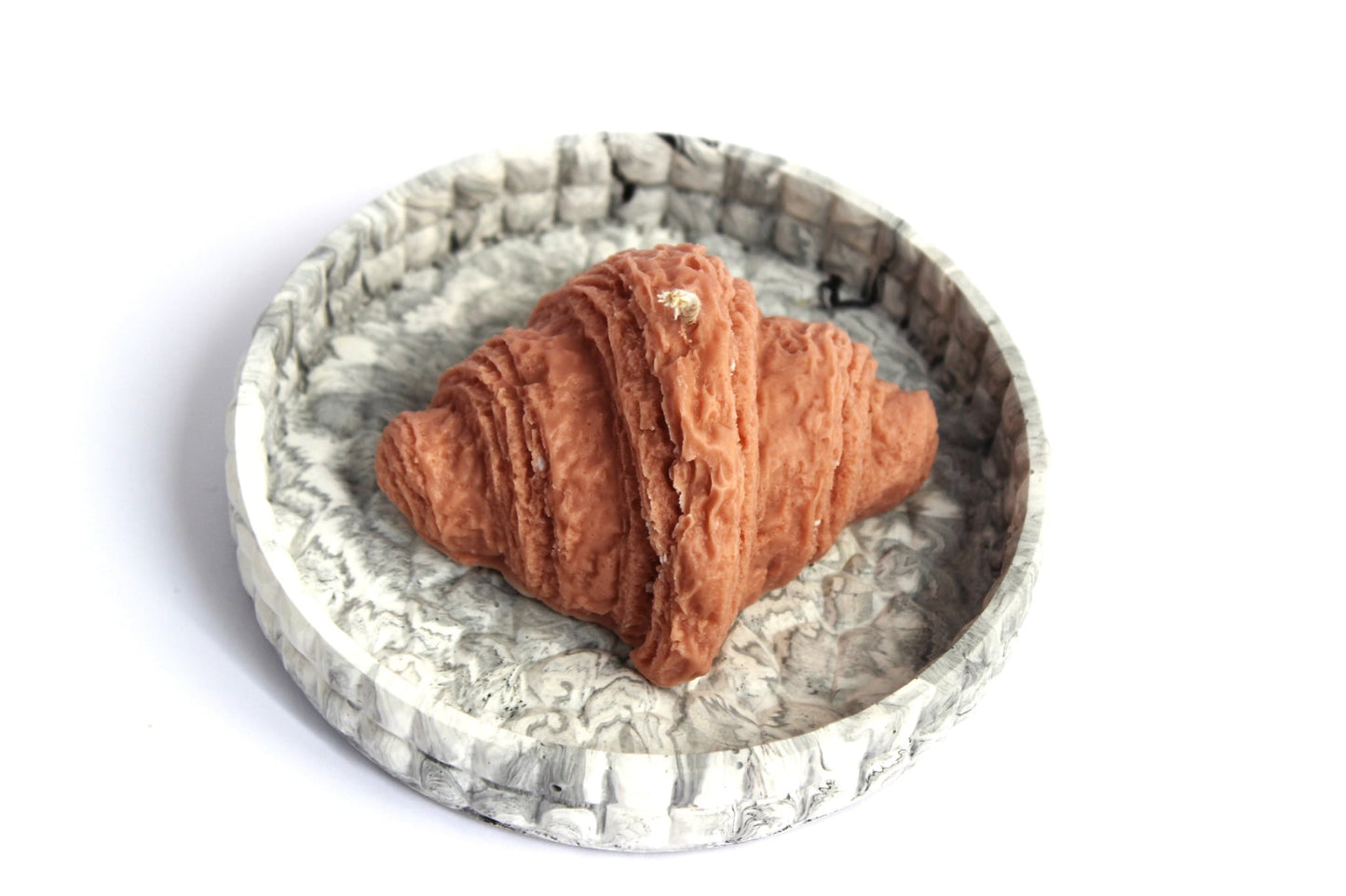 Croissant Shaped Candle | Soy wax candle | Cute Candle | Unique Gift For Croissants lovers