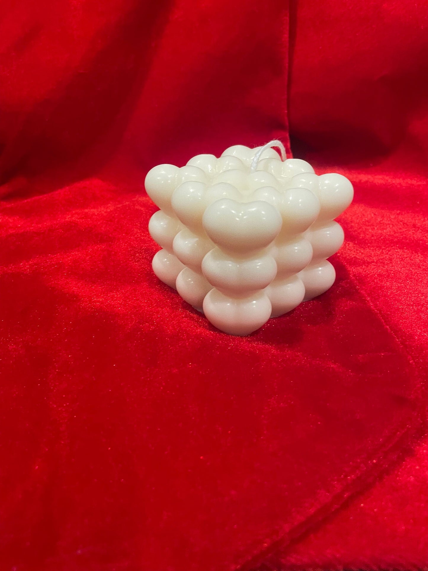 Heart Bubble scented candle | Mother’s Day gift idea | Soy wax bubble candle | Heart shaped candle | Gift idea for wife | lovers | Lighting