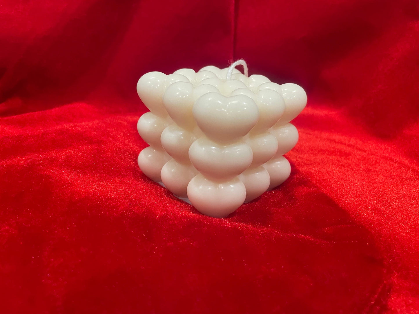 Heart Bubble scented candle | Mother’s Day gift idea | Soy wax bubble candle | Heart shaped candle | Gift idea for wife | lovers | Lighting