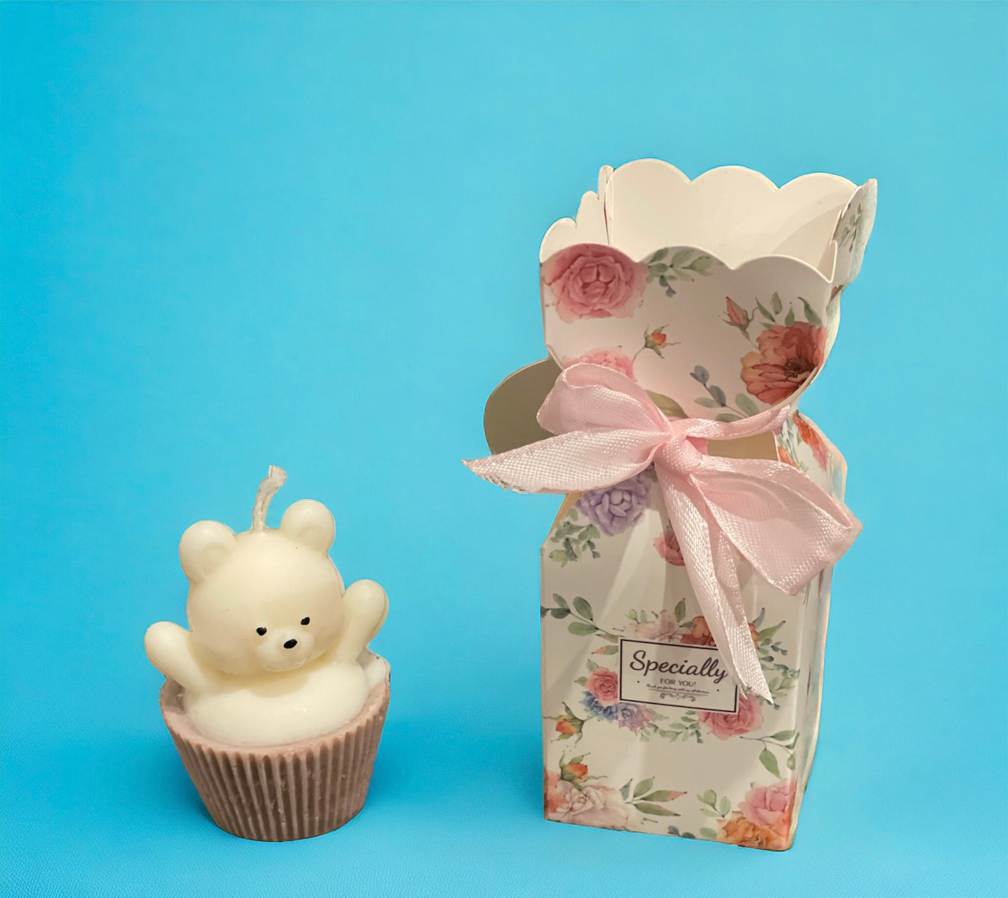 Baby Shower Favours | Wedding decoration | Party Favours | Personalised gift | Mini Muffin Teddy