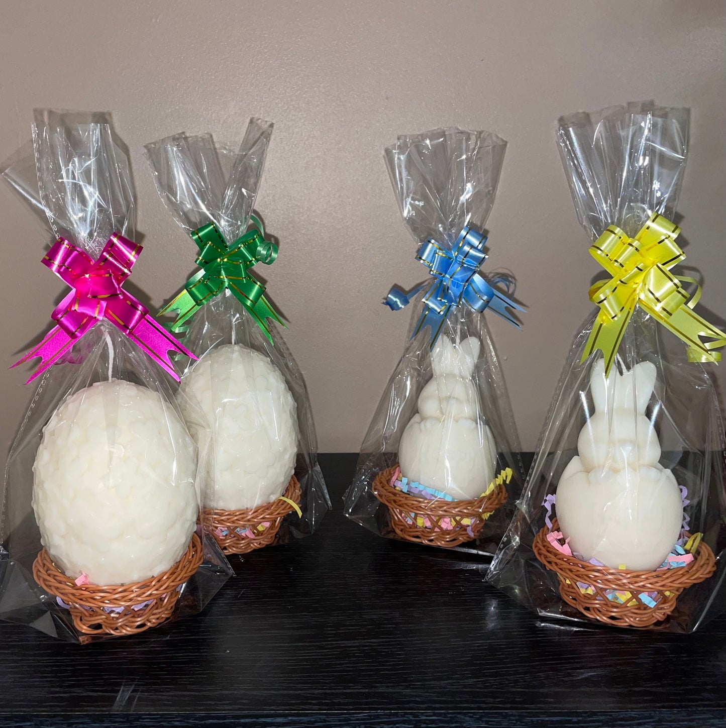 Easter Bunny Candle | Egg Scented Candle | Easter Decor | Rabbit Candle | Easter Gift