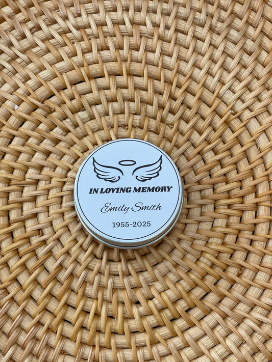 In Loving Memory Candle | Bulk Funeral Gift Candle | Memorial Gifts for Funerals | Celebration of life