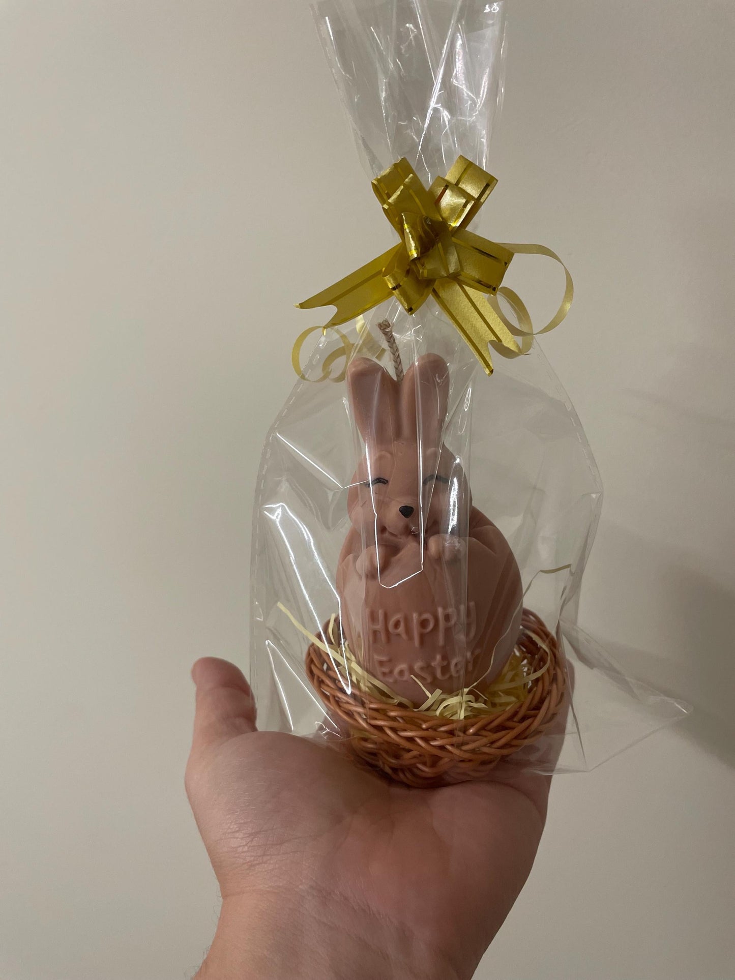 Easter Bunny Candle | Egg Scented Candle | Easter Decor | Rabbit Candle | Easter Gift