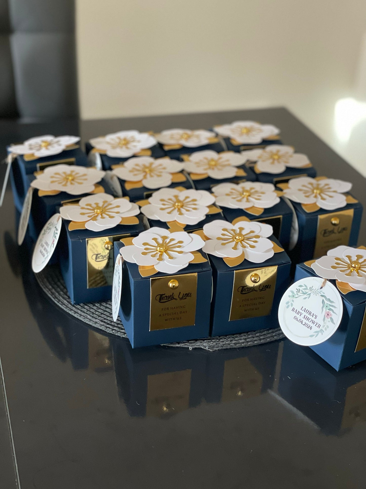 Baby Shower Favours | Party Favours | wedding favours | Mini Muffin Teddy Candle