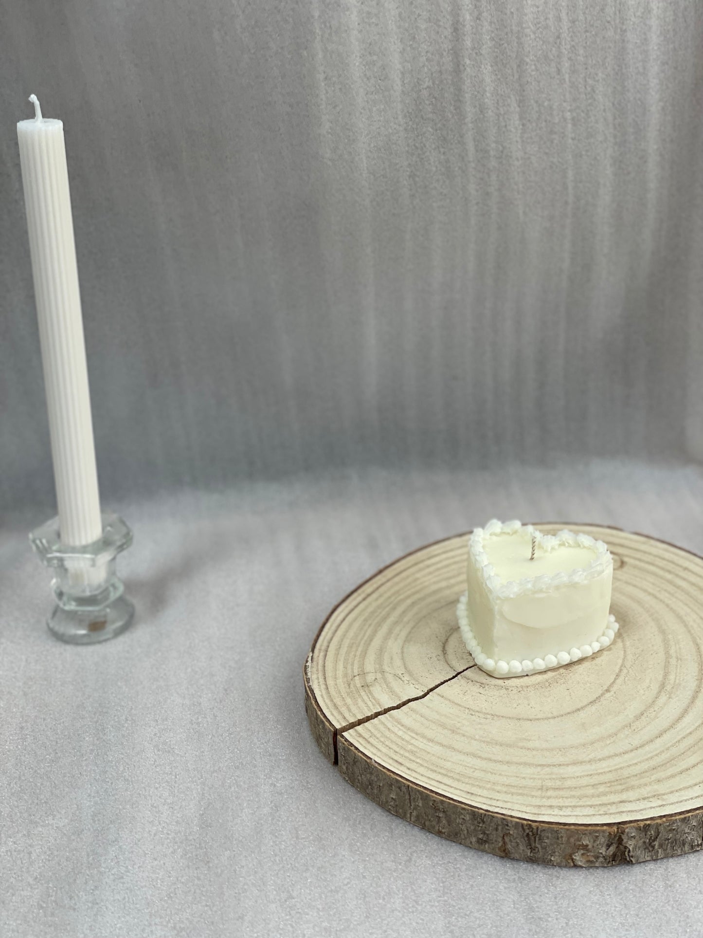 Heart Cake Candle | Birthday Cake Candle