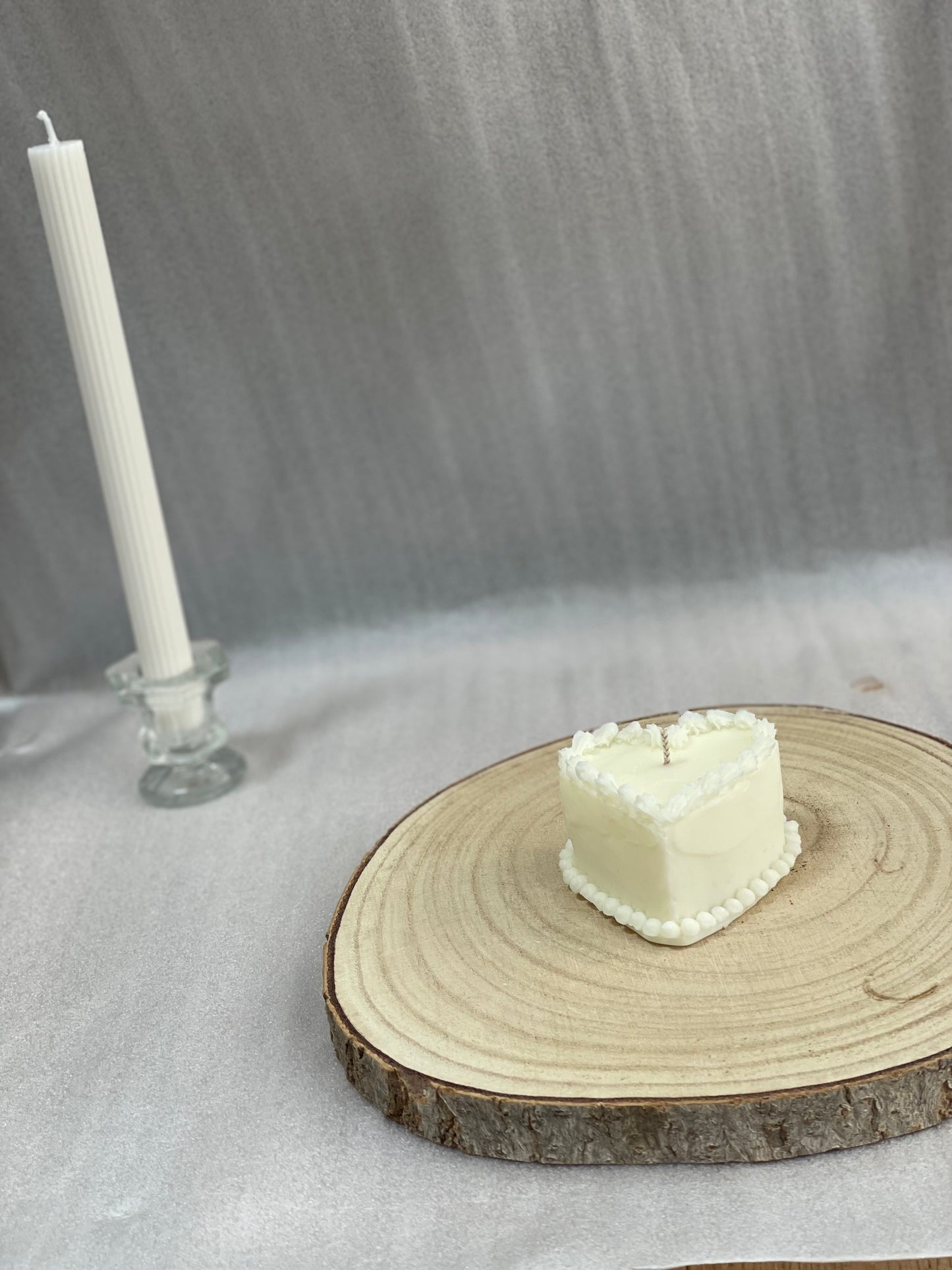 Heart Cake Candle | Birthday Cake Candle