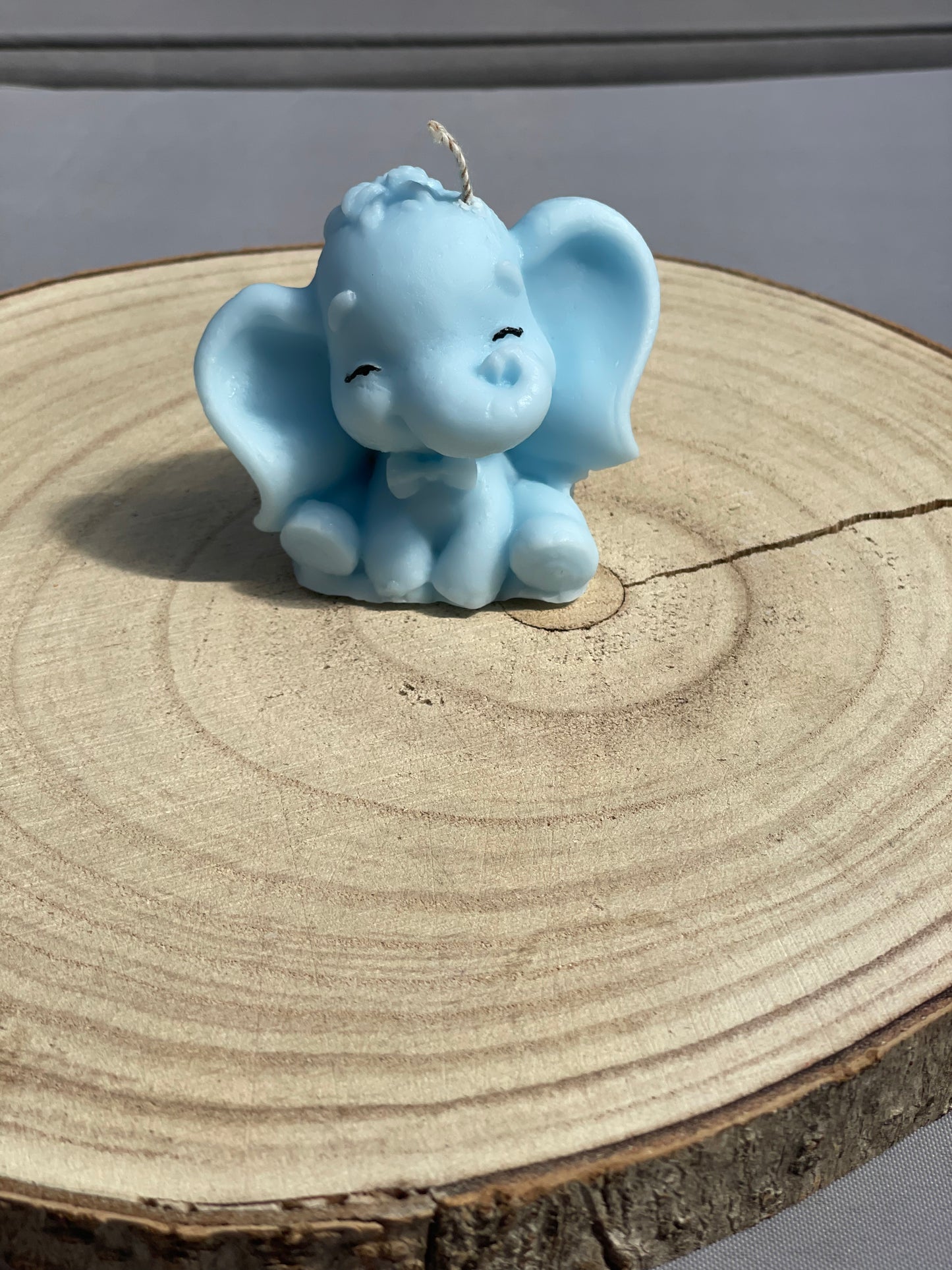 Elephant Scented Candle | Personalised Baby Shower Favours | Birthday Party Gift