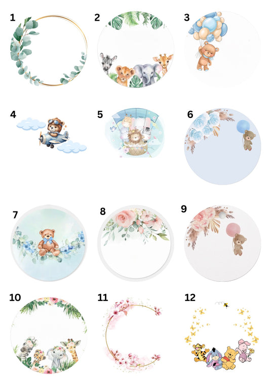 Baby shower favours -  Teddy Bear scented candles | Christening favours | Party gifts | Hen party gift
