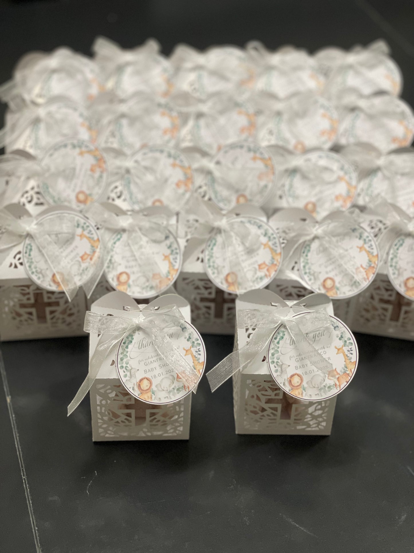 Mini Lion Scented Candles | Baby Shower Favours | Christening Favours | Birthday Party Gifts
