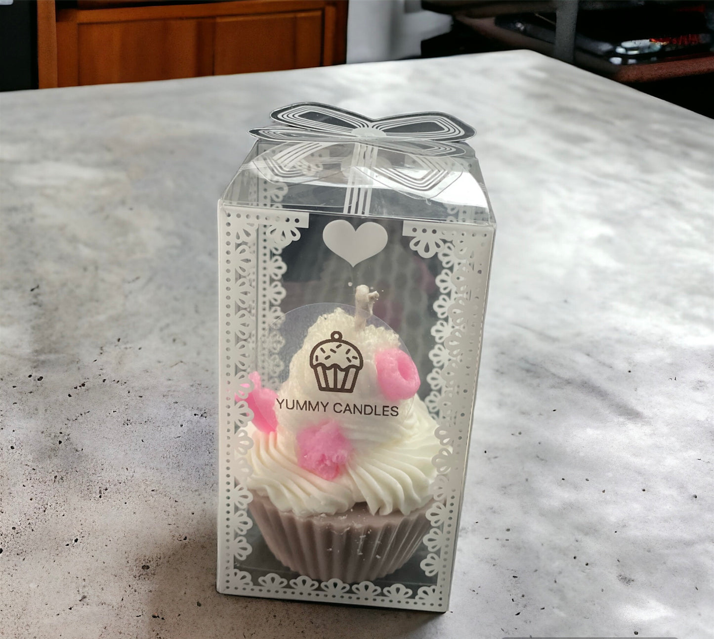 Scented cupcake candle -  Sweet candles , whipped cream candle ,Easter decoration  , cute unique gift , cozy home decor
