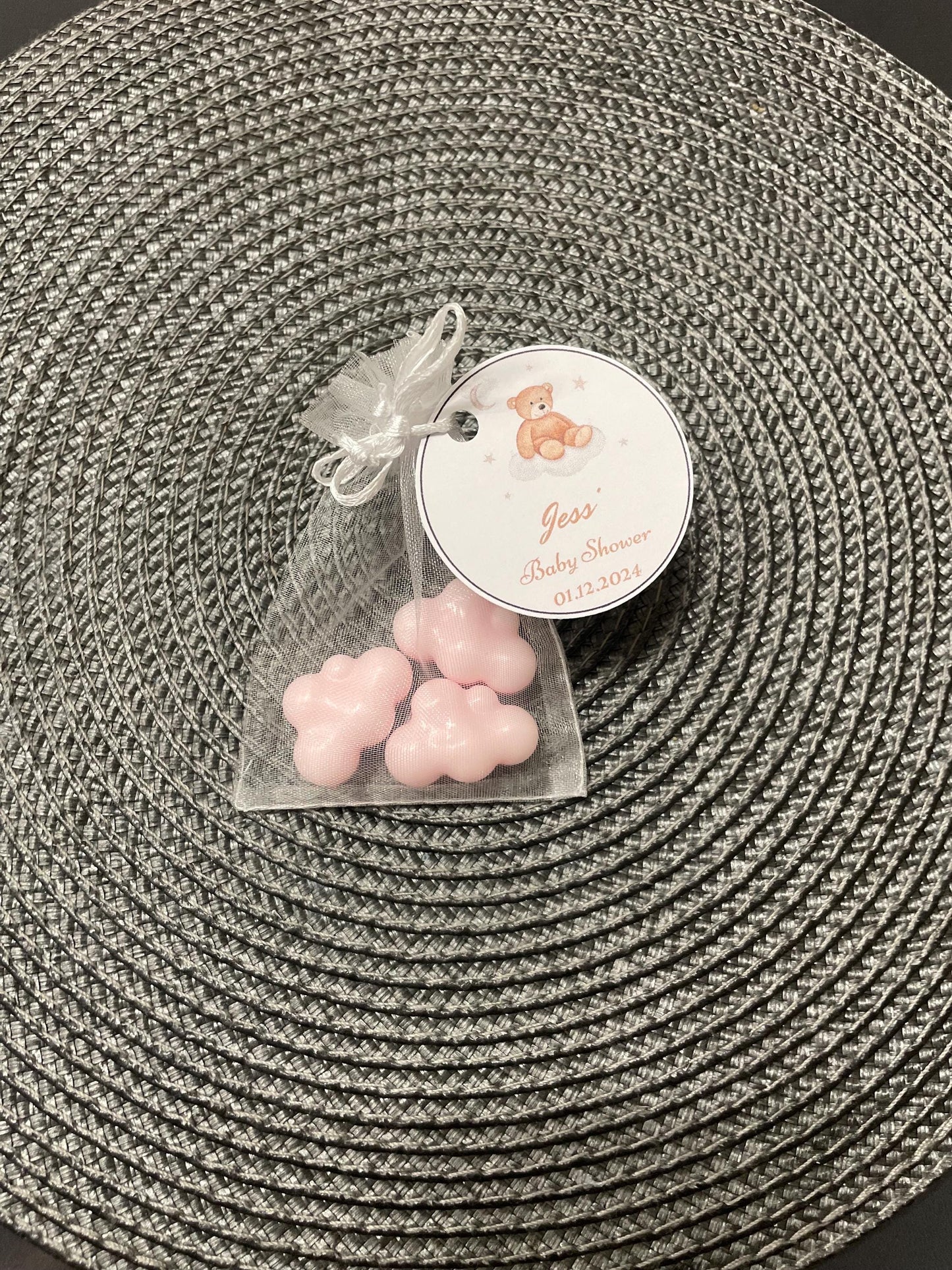 Personalised Baby Shower Favours | Clouds Wax Melt | Gender Reveal | Birthday Party Favours