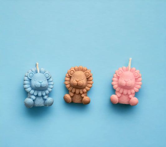 Personalised Baby Shower Favours | Lion Wax Melt | Gender Reveal | Birthday Party Favours