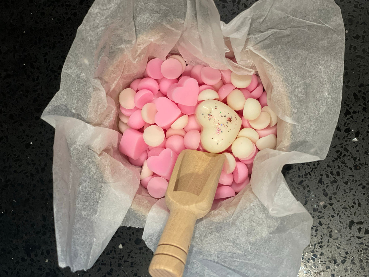 Scoopies scented wax melt - Mini scoops dots various colours and scents | Soy wax melts