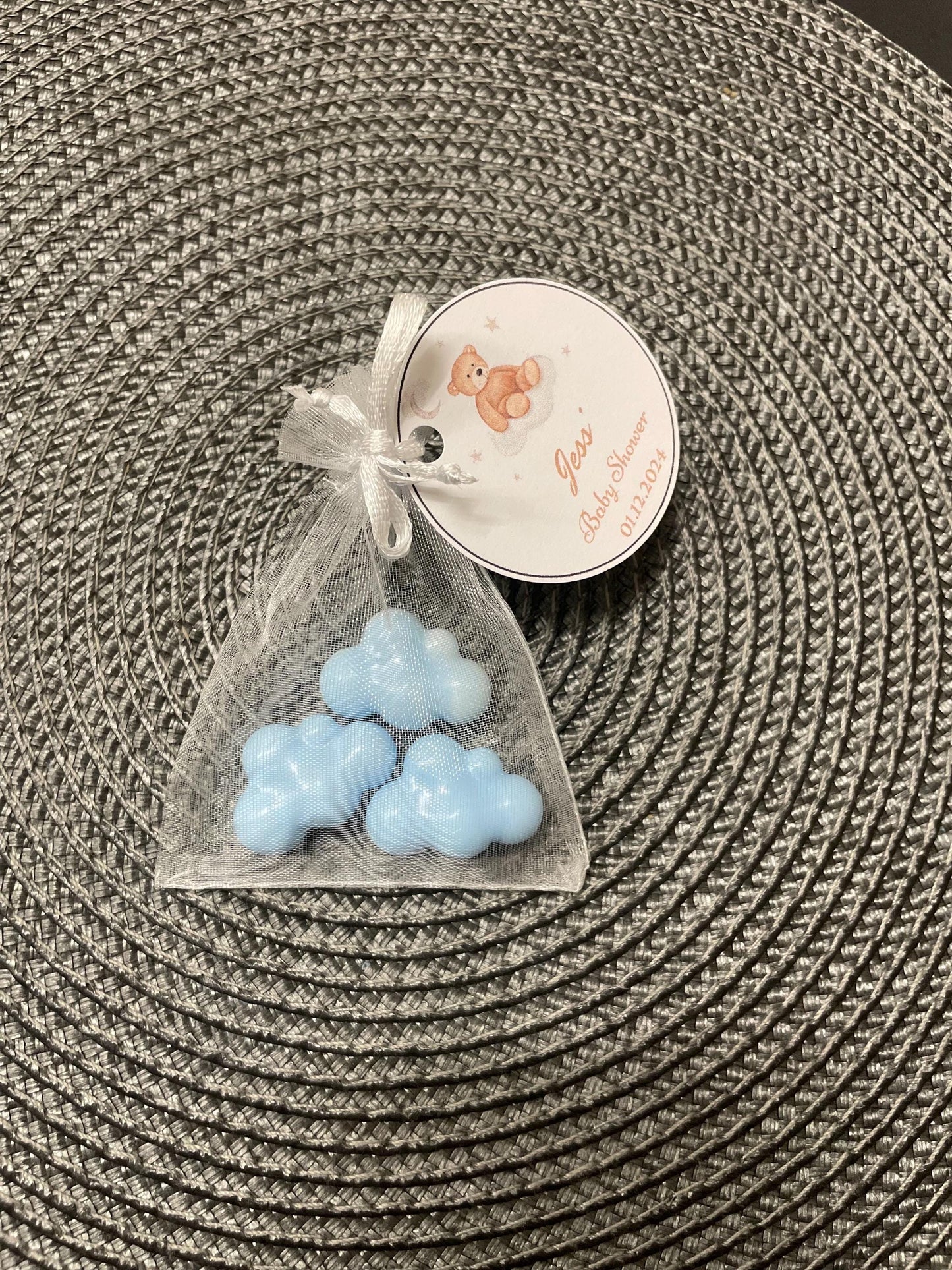 Personalised Baby Shower Favours | Clouds Wax Melt | Gender Reveal | Birthday Party Favours