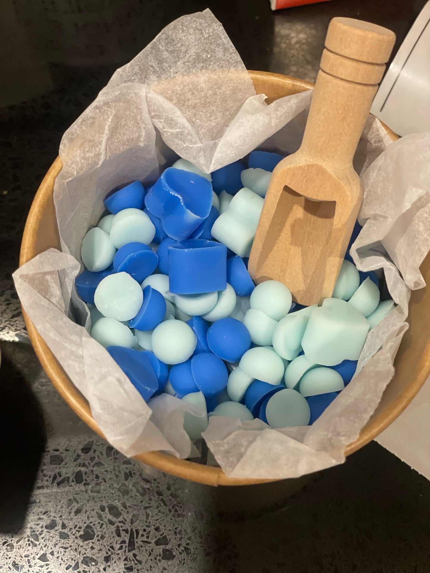 Scoopies scented wax melt - Mini scoops dots various colours and scents | Soy wax melts