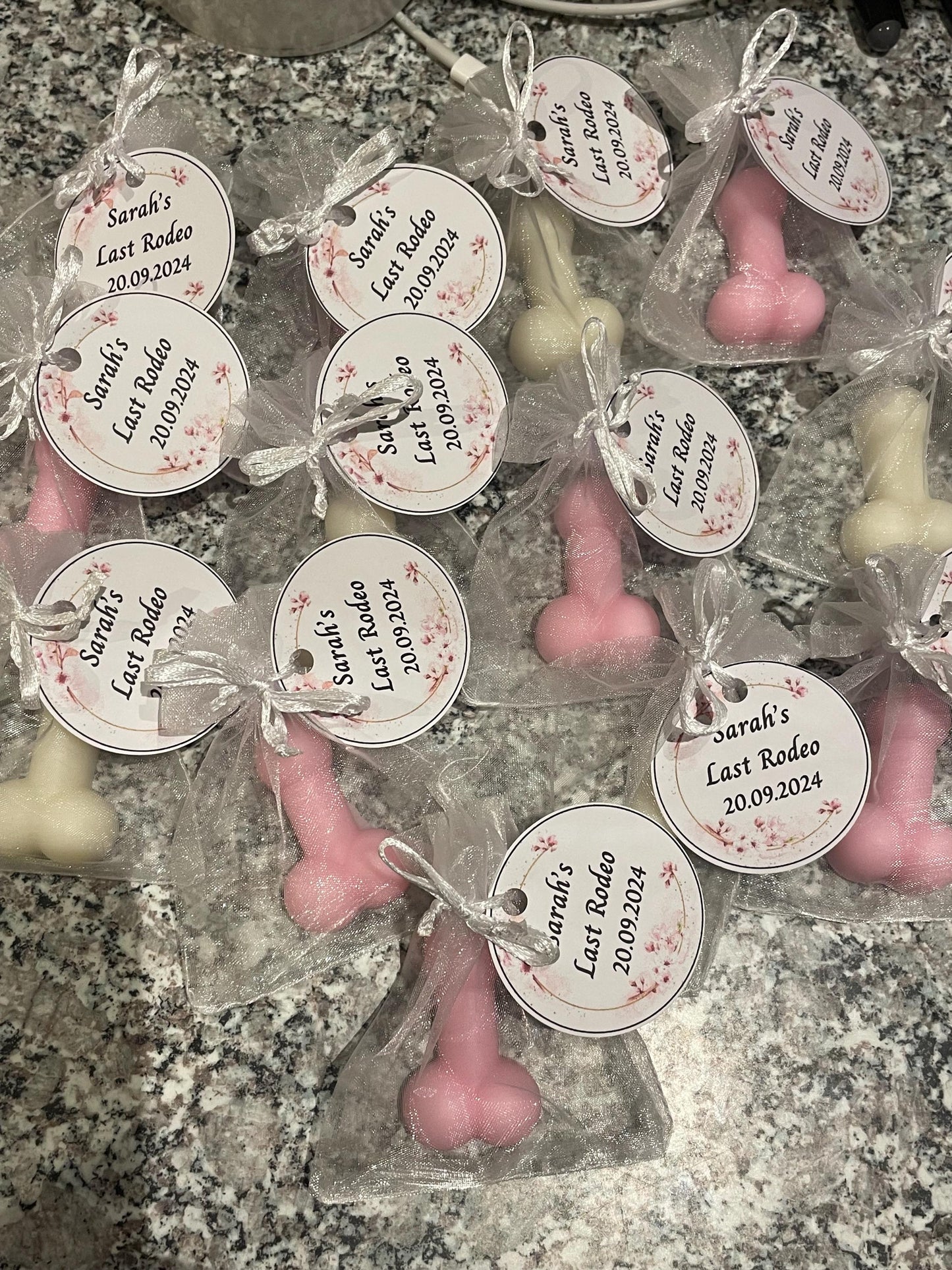 Personalised Hen Do Favours | Hen Party Favours | Willy Wax Melt